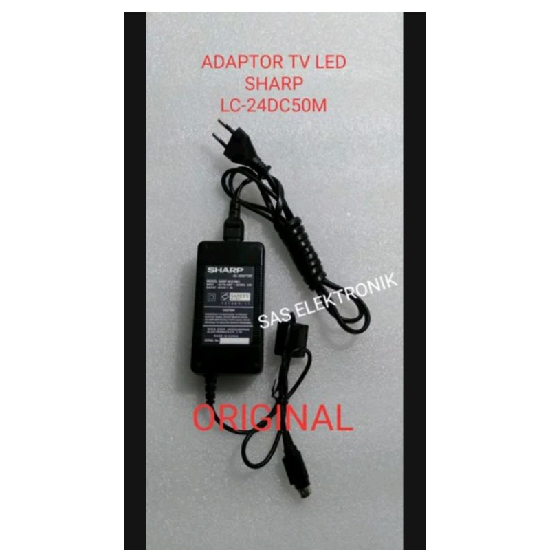 ADAPTOR POWER SUPLAY REGULATOR TV LED SHARP 22-24 INCH AQUOS LC-22DC30M LC- 22DC30 M 24DC30M 24DC30 
