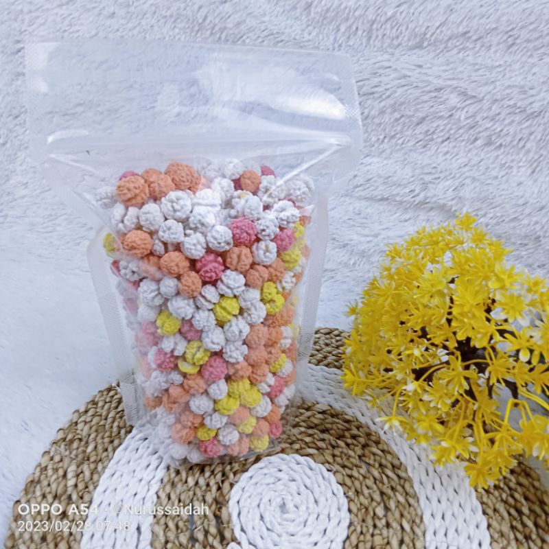 kacang arab manis leb lebi warna warni