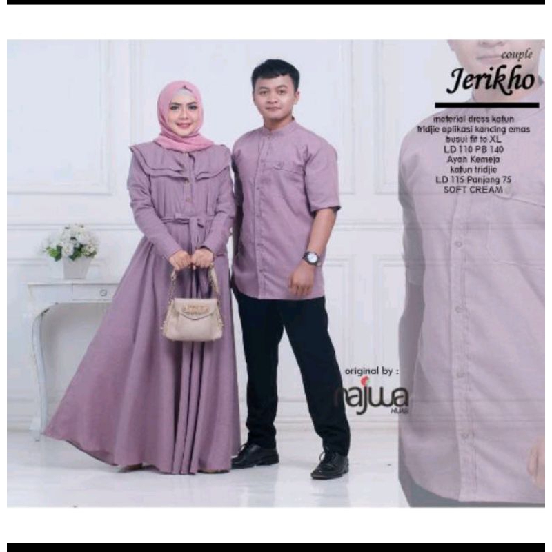 JERIKO COUPLE BAJU SARIMBIT/BAJU PASANGAN