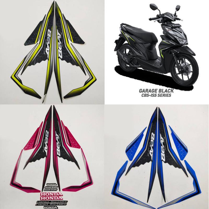 Striping Ori Honda Beat 2020 iss striping beat 2020 beat injeksi lis beat polet beat stiker beat esp