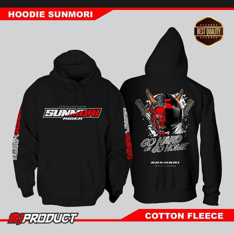 Sweater sunmori pria / hoodie motor