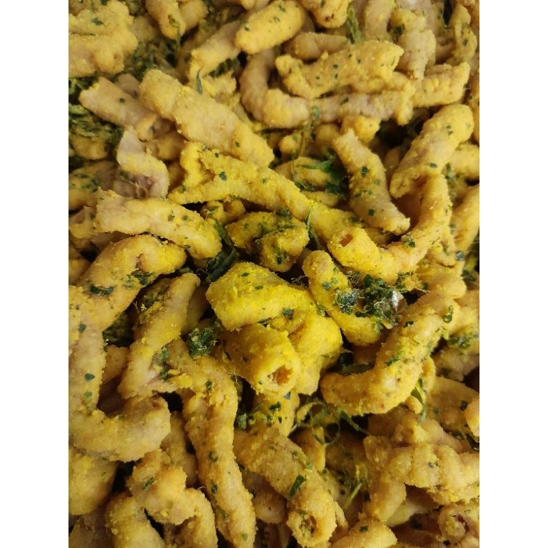 

Usus crispy manis ( jagung manis ) daun jeruk 1kg