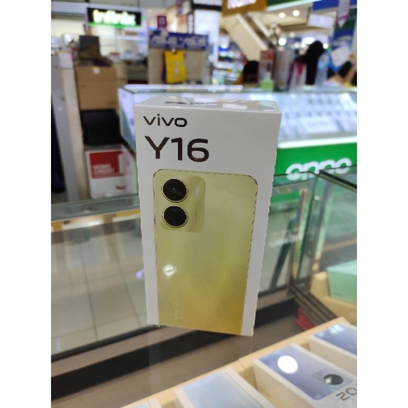 VIVO Y16 TERBARU , RAM 4+4/64 GB