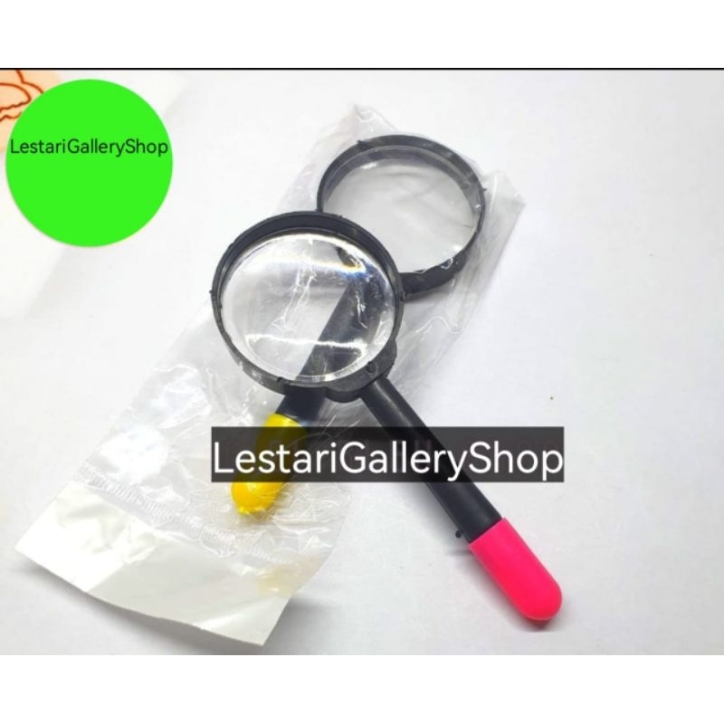 [LGS] KACA PEMBESAR MINI + PENSIL ANAK EDUKATIF/ MAINAN EDUKASI MAGNIFYING GLASS TOY / CIEL BLEU SHOP