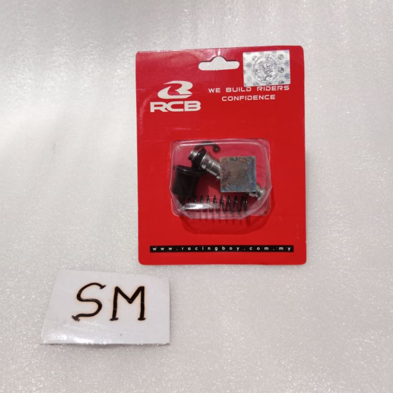 seal master rem repairkit reparkit sil master rem atas kotak 12.7MM E3 asli original RCB Racing Boy