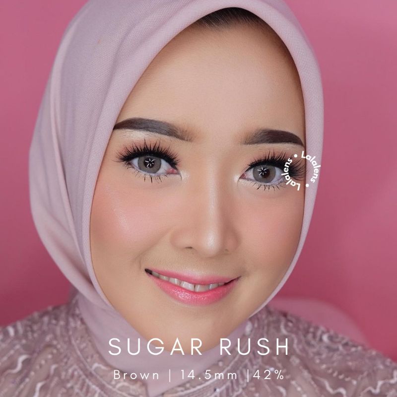 SOFTLENS TGR - SUGAR RUSH / DIA 14.2MM / NORMAL SD -10.00 / SOFTLENS MINUS TINGGI / SOFTLENS NORING 