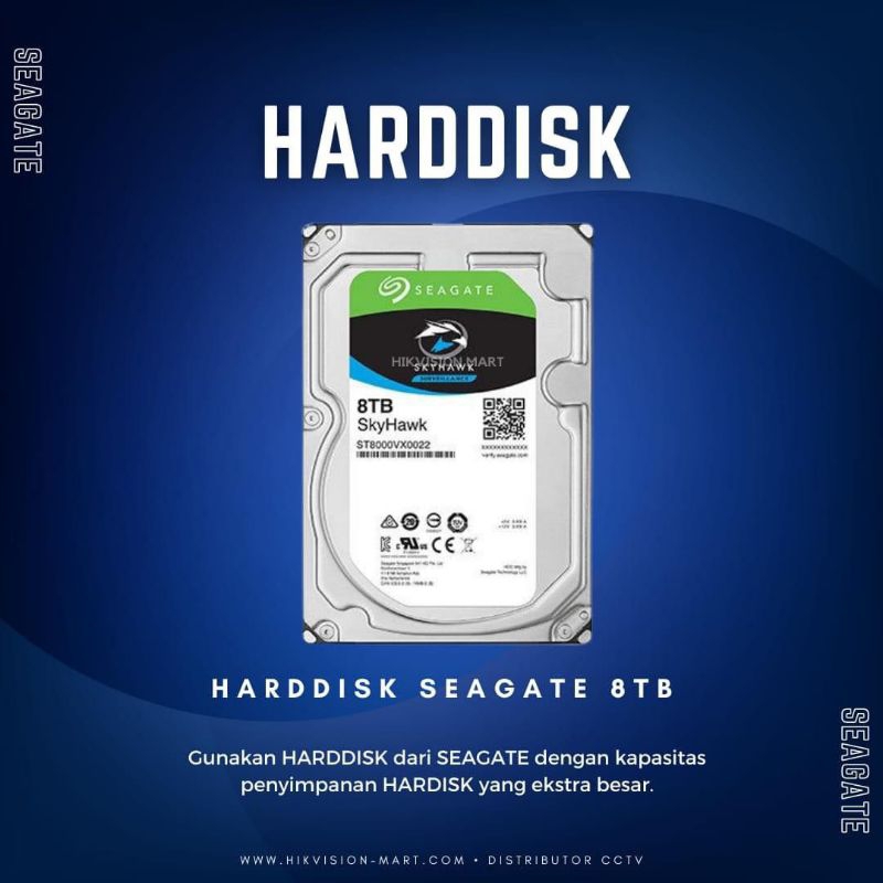 HARDDISK 8TB SEAGATE