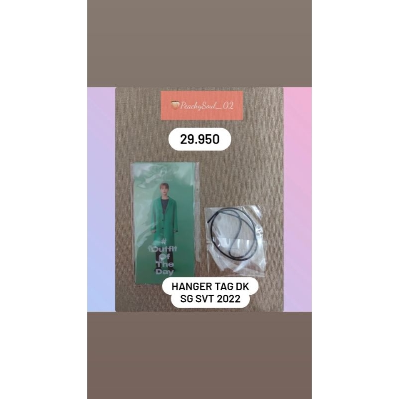 [READY] PC ATTACA (HOSHI), DICON D'FESTA, PC YOUR CHOICE, HANGER DK, MERCH CARATLAND 2022