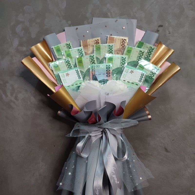 Buket Bouquet bunga wisuda pernikahan ulang tahun acara besar lainnya bisa request