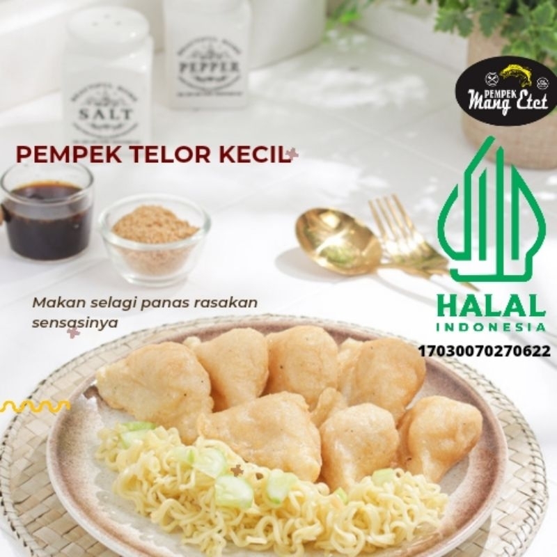 

PEMPEK TELOR KECIL ISI 12 PCS + CUKO 150 GRAM