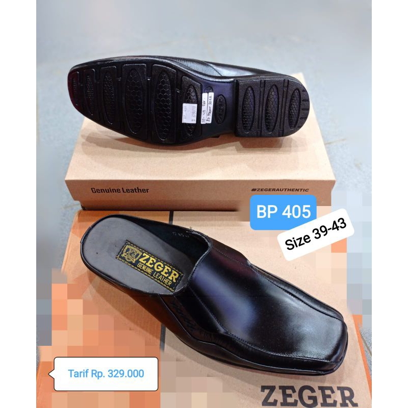 sepatu  pantopel zeger bp 405 B