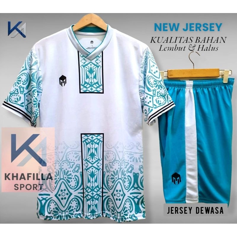 Baju futal Sepak Bola Dewasa / Jersey Olahraga / Pakaian Olahraga Pria / Stelan Bola Volly