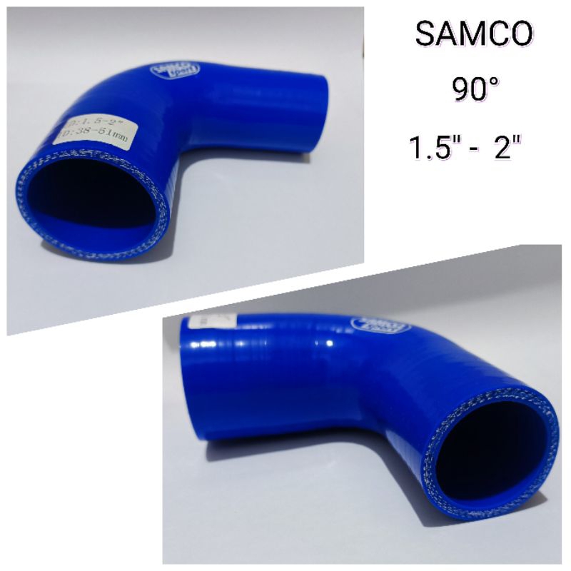 Samco elbow 90 derajat 1,5&quot; - 2&quot; / 90° 1.5&quot; - 2&quot;