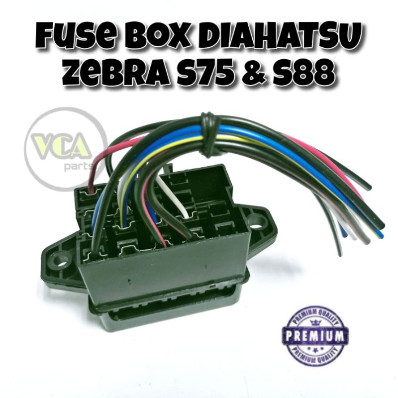 FUSE BOX/RUMAH SEKRING DAIHATSU ZEBRA S75 &amp; S88
