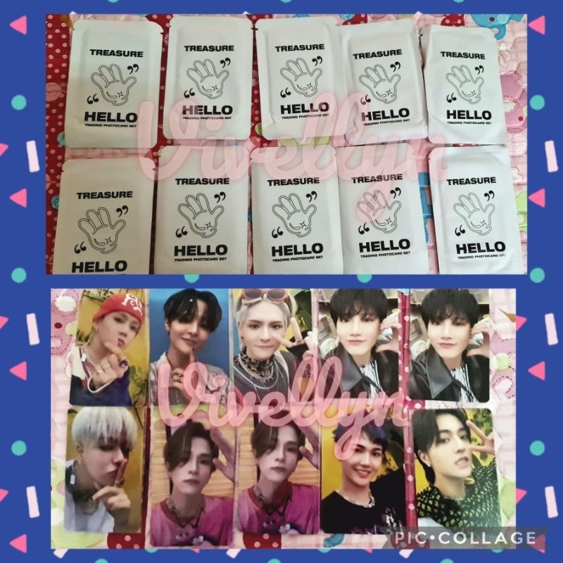Treasure MD Hello trading card sealed, PC POB MD Hello Hyunsuk Jihoon Yoshi Junkyu Jaehyuk Asahi Doy