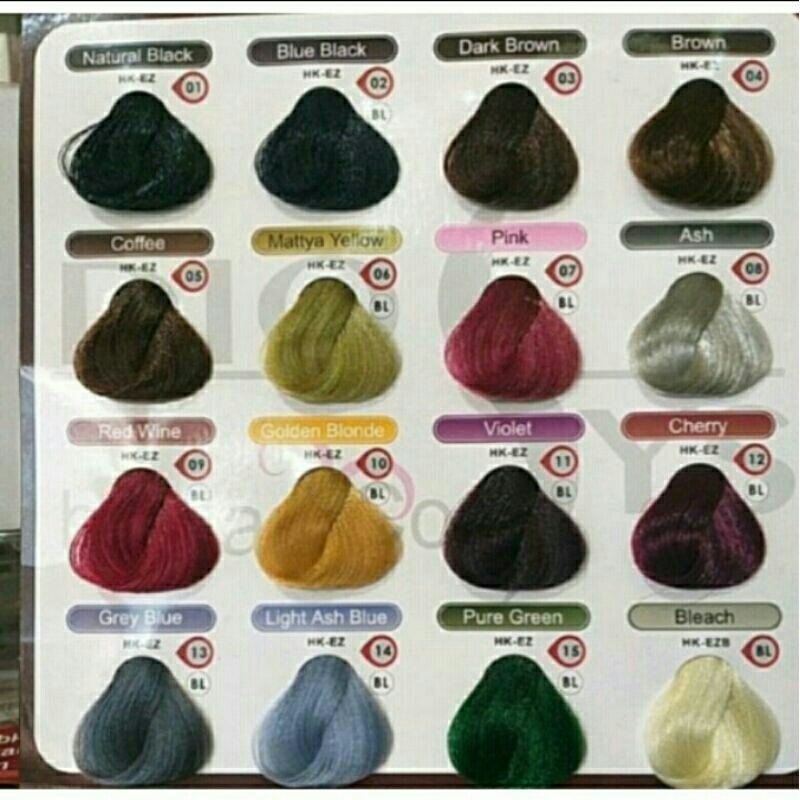 Diosys hair color