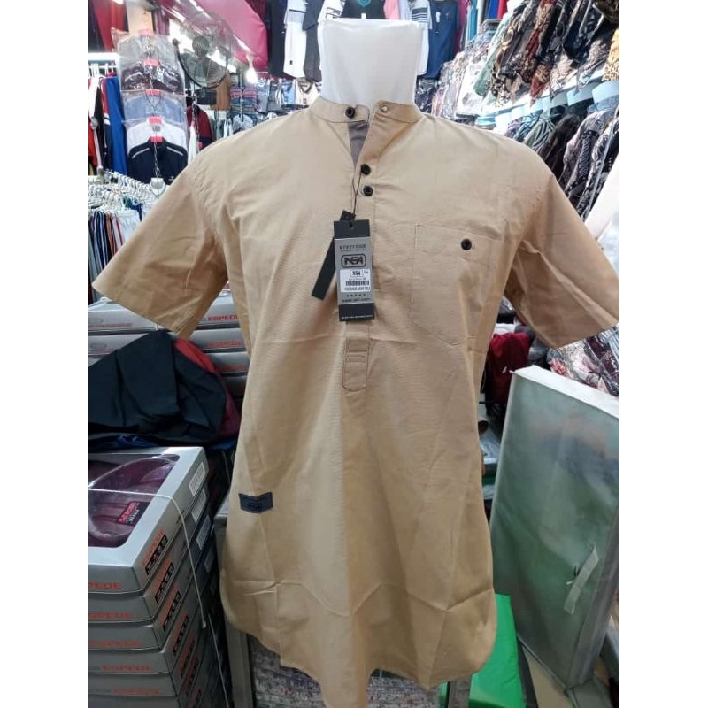 KOKO KURTA POLOS LENGAN PENDEK N54