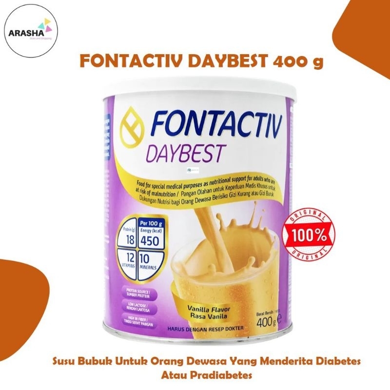 

FONTACTIVE DAYBEST 400GR VANILA (EXP 2026)