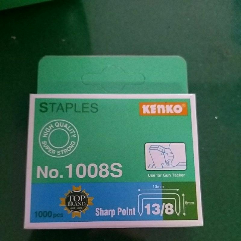 

[PCS] STAPLES KENKO NO.1008S 13/8 / ISI HEKTER KENKO 13/8