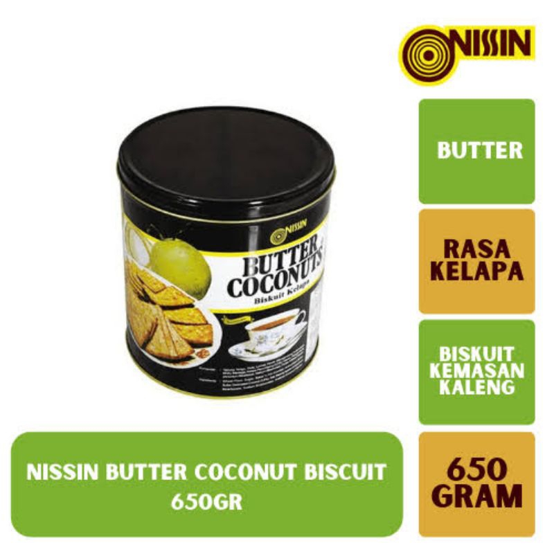 

NISSIN BUTTER COCONUTS BISCUIT KALENG