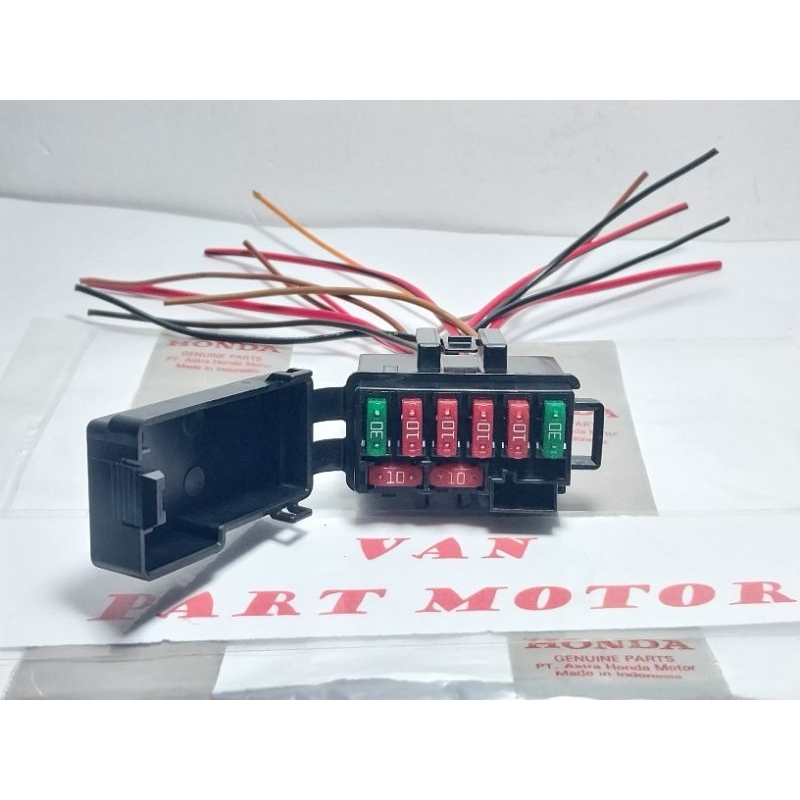 Box rumah sekring pius fuse sekring flosser honda fi CB 150R CBR 150 + kabel dioda kaki