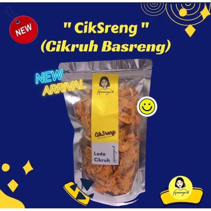 CIKSRENG (Cikruh basreng) By nyai (100gr)