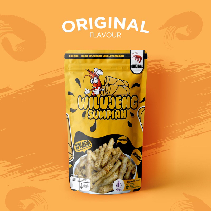 

Sumpia Original 175 gram - Cemilan Khas Garut
