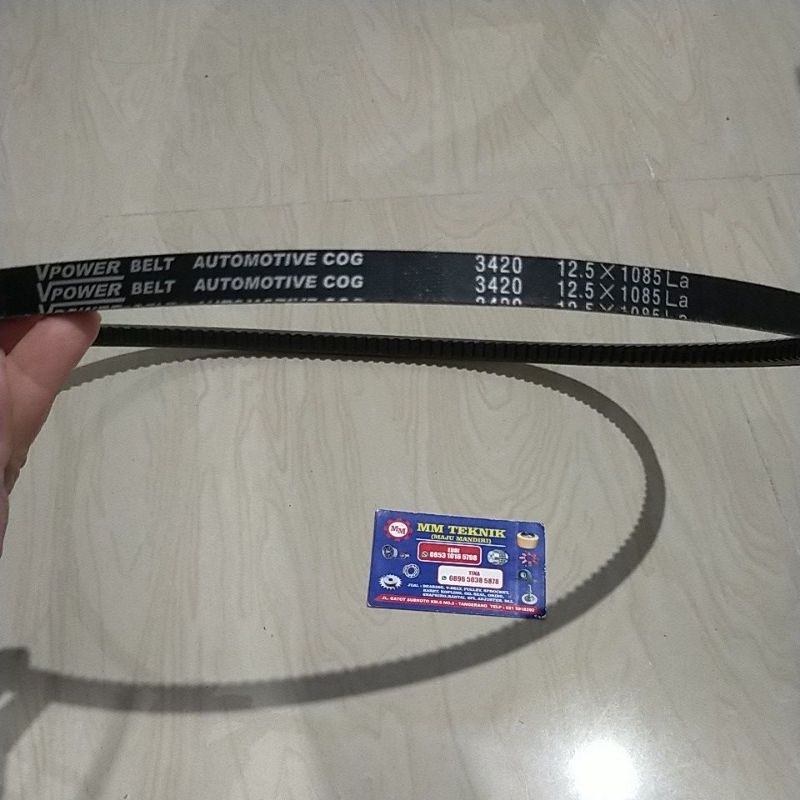 Vanbelt A42 Gerigi Tali Ban Kipas RECMF 6420 Mitsuboshi RPF 3420 Bando Vpower A42,5 A42.5 6425 3425 Van Fan Belt A 42 Gigi V- Pan Panbelt Fanbelt A-42 Bergerigi Vb A 42 bergigi mitsubisi