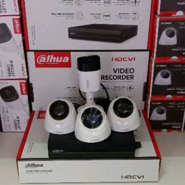 PAKET CCTV DAHUA 8 CHANNEL 4 KAMERA KOMPLIT