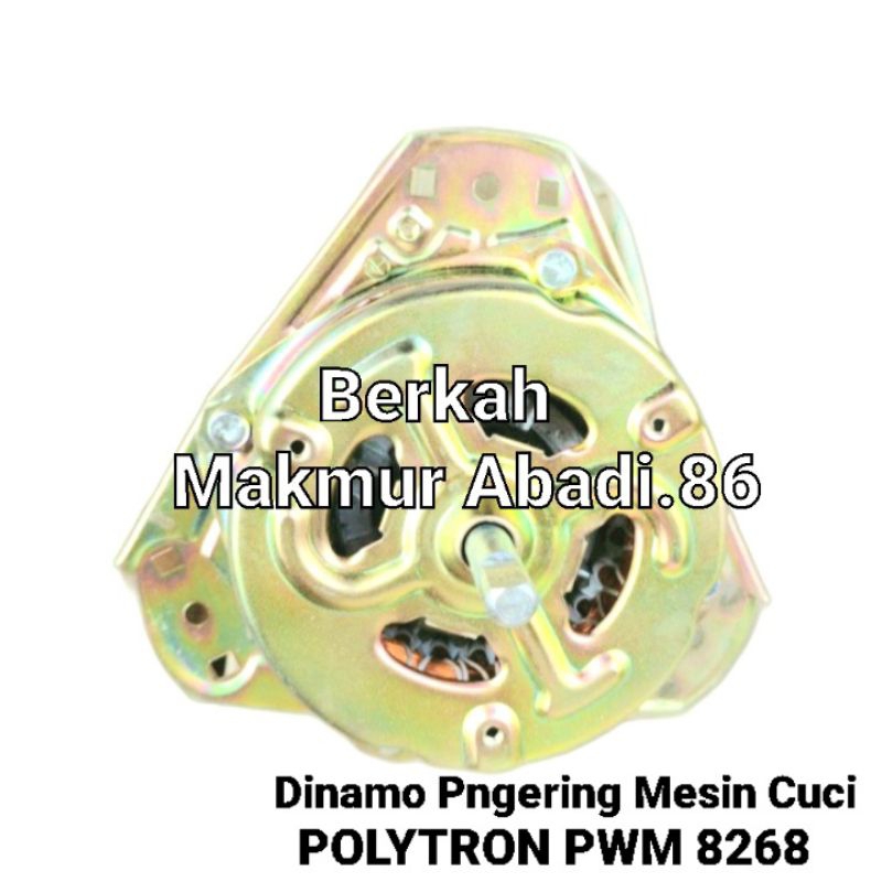 Dinamo Spin Pengering Mesin Cuci POLYTRON PWM 8268 Motor Dinamo Pengering Polytron Pwm8268