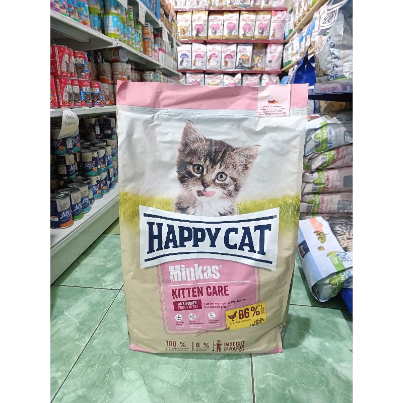 Ekspedisi Only Happy Cat Minkas kitten care 10kg Freshpack/ Happy Cat/ Dryfood