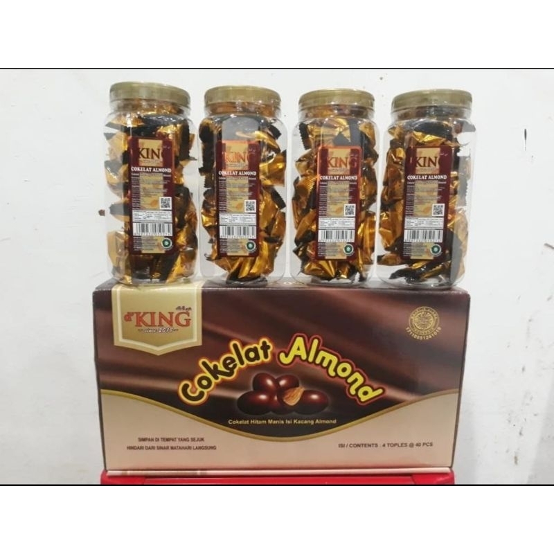 

[Per Dus isi 4 Toples] COKLAT ALMOND MUSDALIFAH DKING EXP 2025 / COKLAT ALMOND TOP QUEEN / BONIBOL COKLAT COMBI - tokokurmamedan