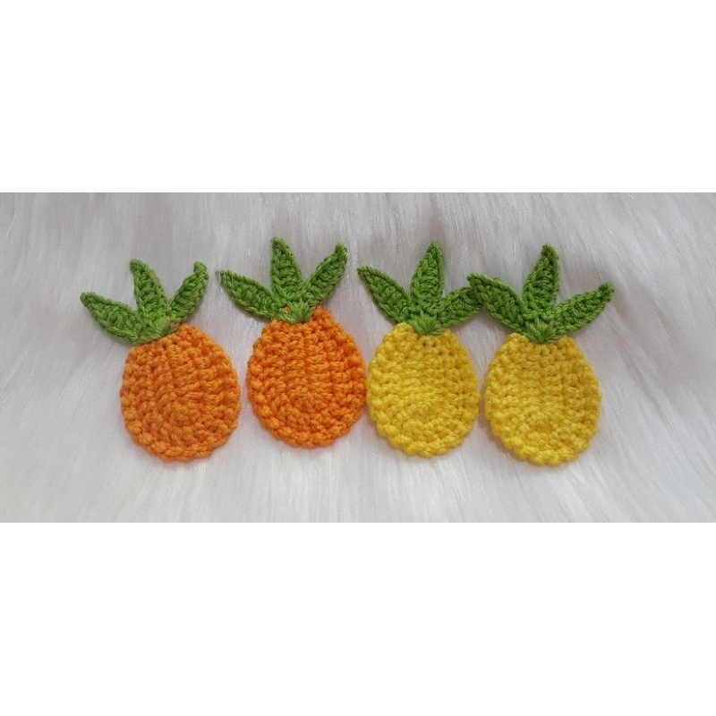 Aplikasi Rajut Buah Nanas/Rajut Nanas/Buah Nanas Rajut