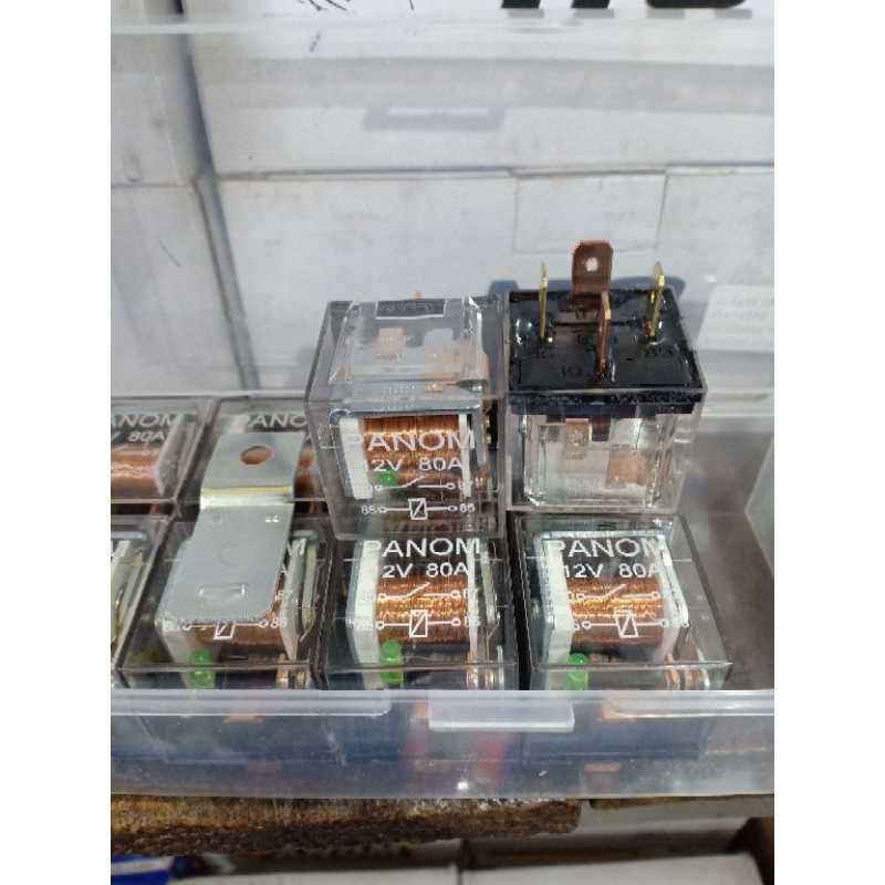 relay lampu tembak led 80 ampere relay lampu sorot led 80 ampere relay lampu led relay lampu tembak 