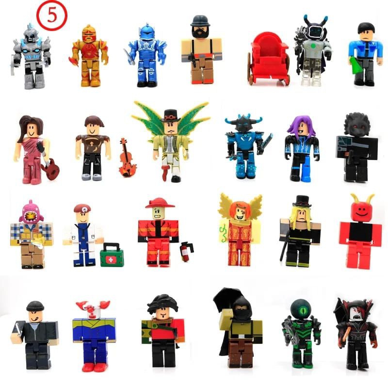 Mainan Roblox Mini Figure Roblox Satuan Random Miniatur Pajangan topper Cake