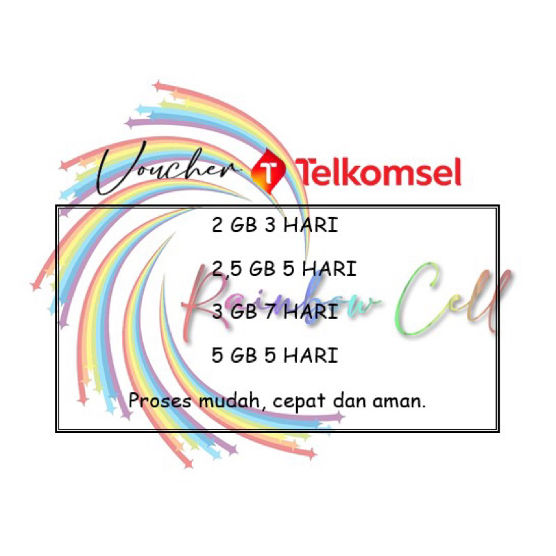 Jual Voucher Telkomsel Murah. Voucher Telkomsel 2 GB, Voucher Telkomsel 2,5 GB, Voucher Telkomsel 3 