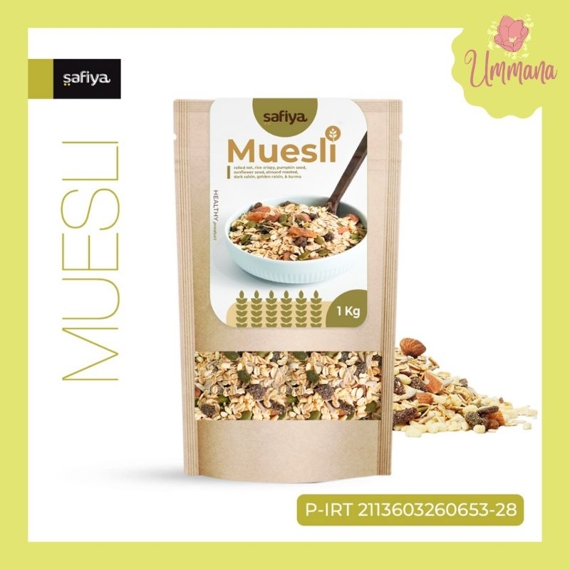 

Muesli Fruit and Speed 1 kg Sereal Sehat Autentic Ummana Food