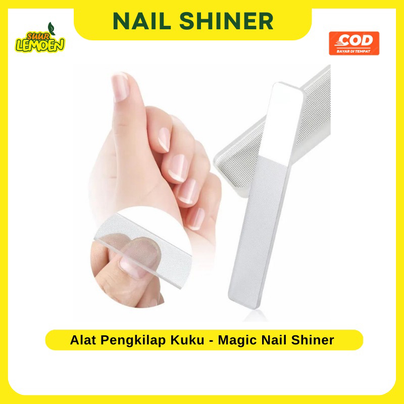 Alat Kikir Kuku Nail Art Pengkilap Kuku / Glass Nail Shiner