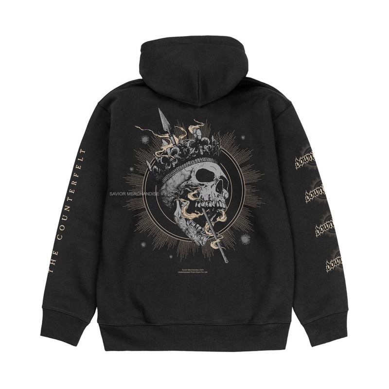 DOWN FOR LIFE - THE COUNTERFELT HOODIE