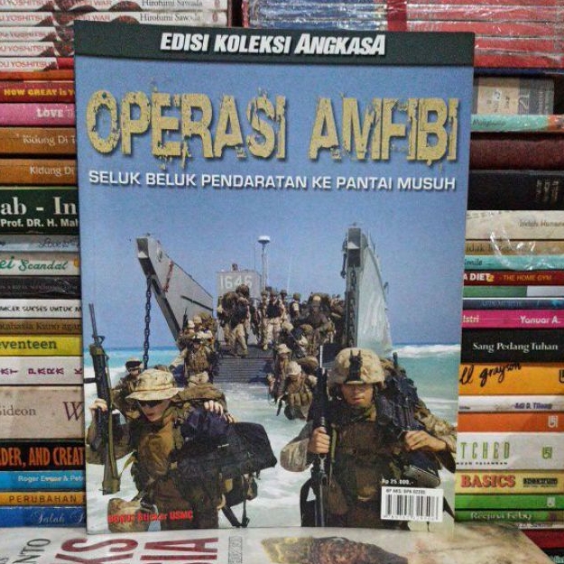 MAJALAH ORIGINAL EDISI KOLEKSI ANGKASA XXVIII OPERASI AMFIBI BEKAS