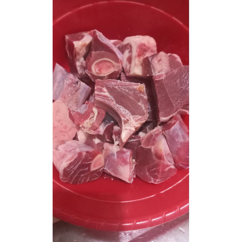 

Daging Kambing/Domba Australia (iga + Paha) 1 kg