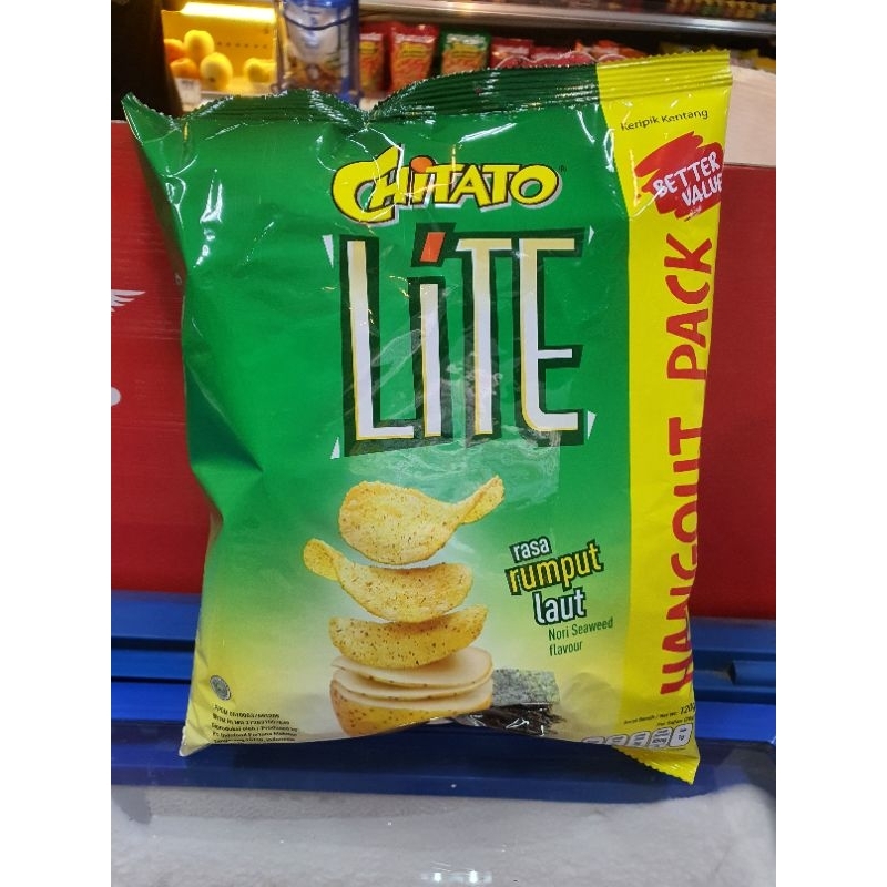 

Chitato Lite Rasa Rumput laut 120gr ( Hangout Pack )