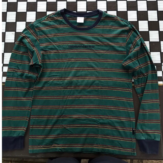 tshirt second thisisneverthat, bukan TNF apalagi converse