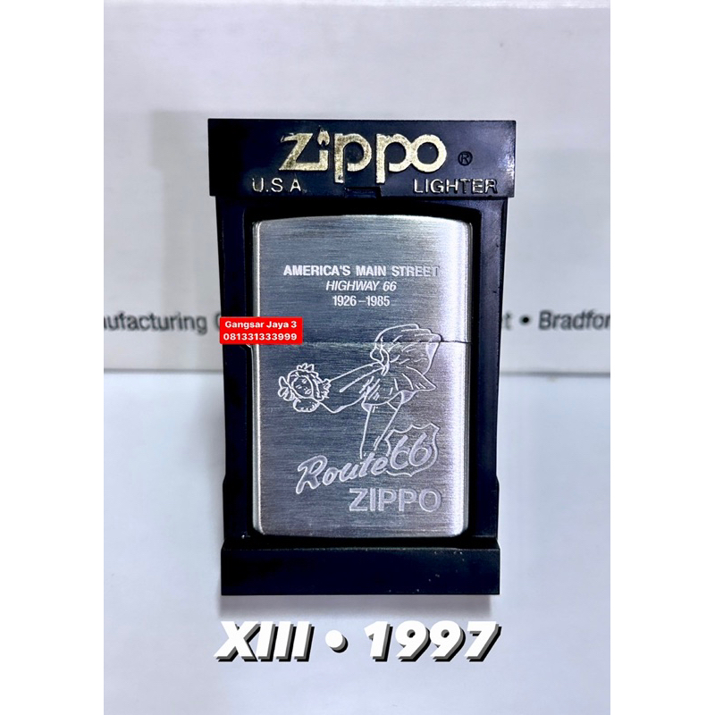 korek zippo original USA Route 66 XIII