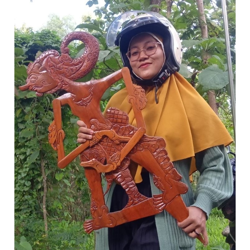 Ukiran kayu ontoseno wayang kayu antasena ukiran wayang antasena