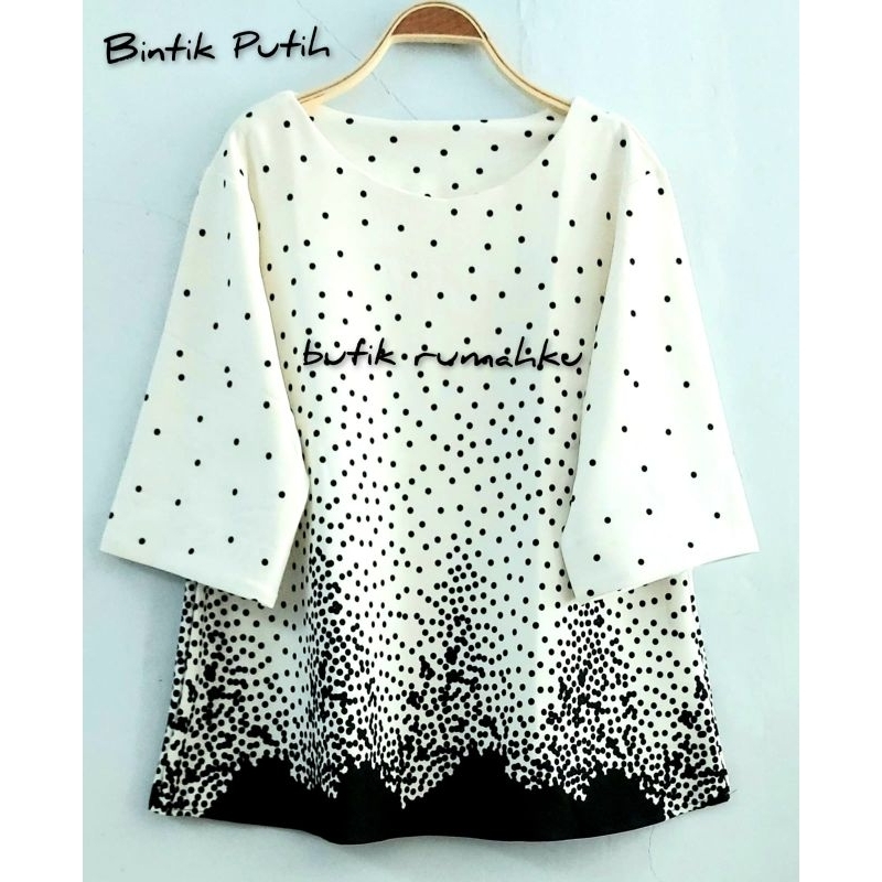 ATASAN SCUBA JUMBO WANITA / BLOUSE ATASAN JUMBO BAJU JALAN-JALAN WANITA