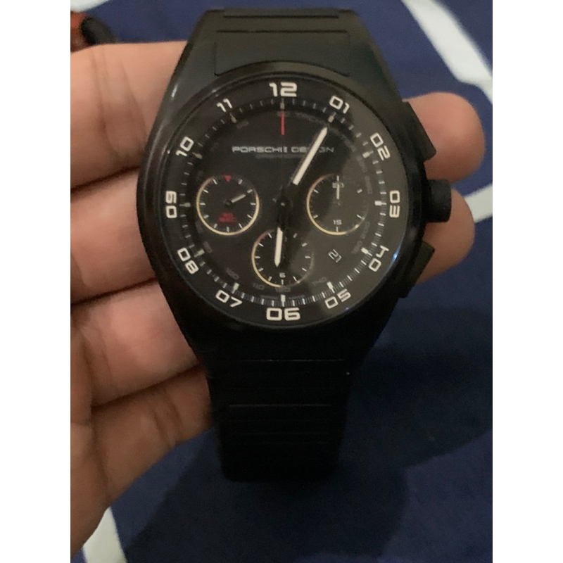 porsche design p6620 automatic chronograph titanium pvd