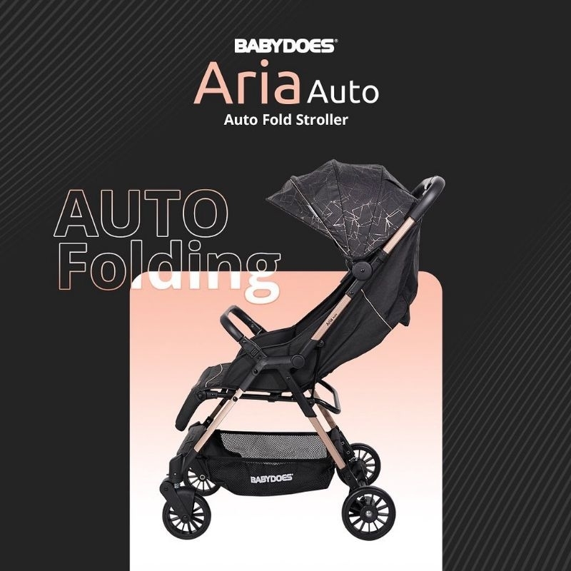 Stroller Babydoes Aria Auto Multi-Functional Baby Stroller / Kereta Dorong Bayi