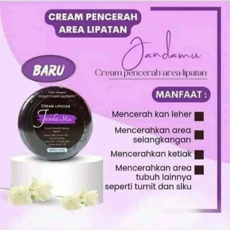 CREAM LIPATAN JANDAMU/CREAM PENCERAH KETIAK