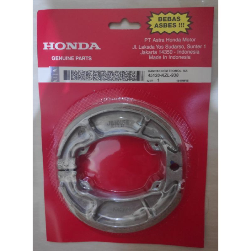 Kampas Rem Belakang Scoopy Lama Scoopy Fi Honda Vario 110 125 150 Honda Spacy Beat Fi